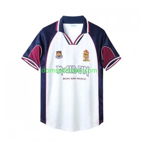 Koszulka West Ham United Iron Maiden 1999 Retro Wyjazdowe Koszulki Piłkarskie Krótki Rękaw